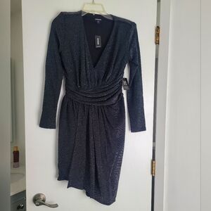 NWT Express sparkly black dress size S